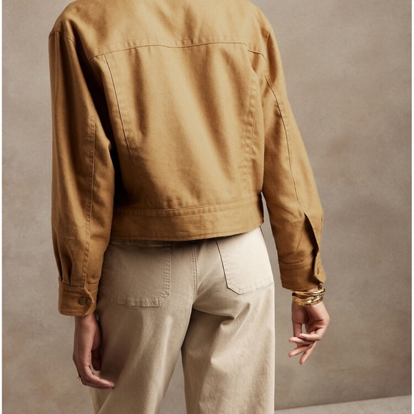 Banana Republic Amelia Flight Jacket - caramel apple camel - Picture 5 of 12